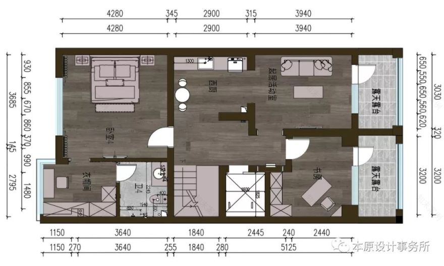 新中式韵意,本原设计事务所打造 240㎡诗意栖息空间-47