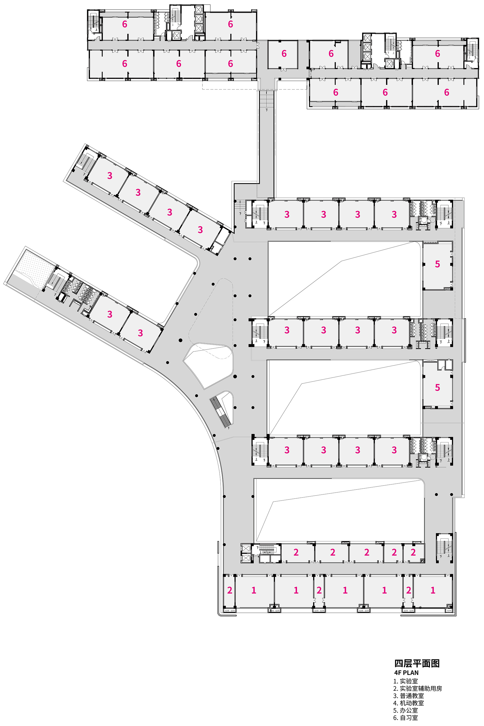 厦门市厦门大学附属科技中学五缘校区丨中国厦门丨厦门合立道工程设计集团一院一致建筑设计所-131