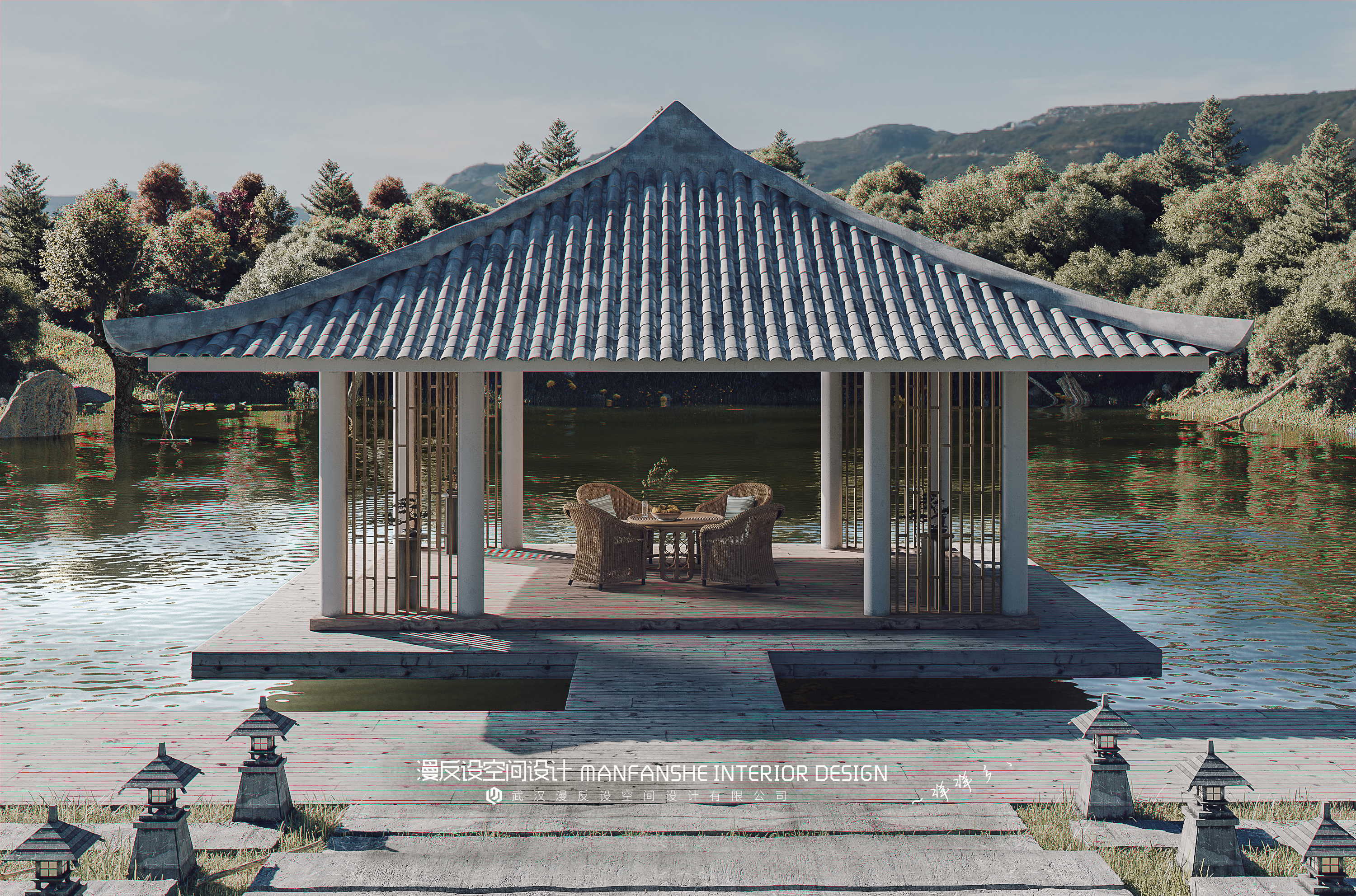 梦幻江山美人 | 3DMAX2020 打造绝美室内设计-6