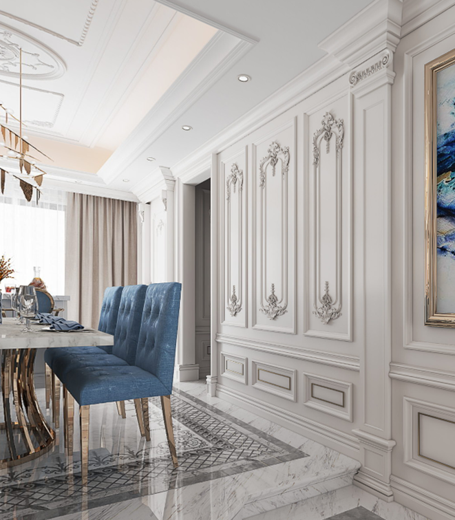 法式轻奢，浪漫精致的温暖空间-8