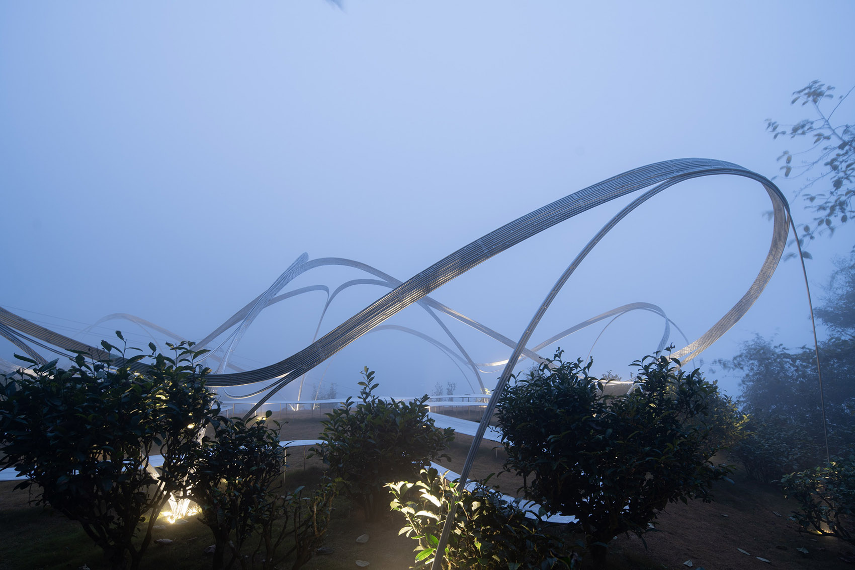 大理无量山一朵茶花高原剧场丨中国大理丨孔祥伟工作室-90