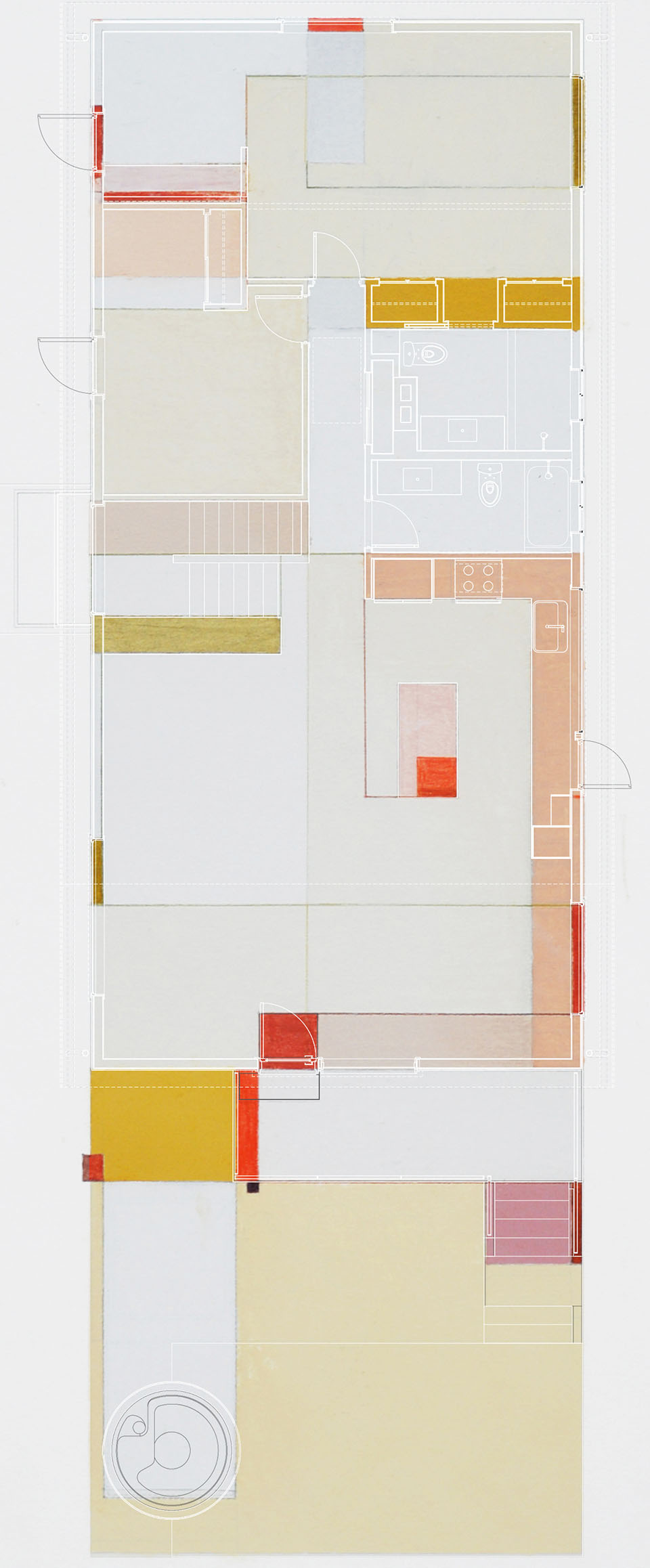 纽约Pine Lane之家丨美国纽约丨Ballman Khapalova事务所-41