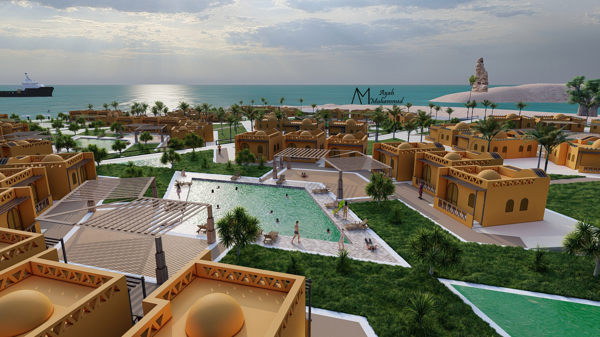 治疗风湿和皮肤病的旅游医疗度假村丨阿联酋艾因-9