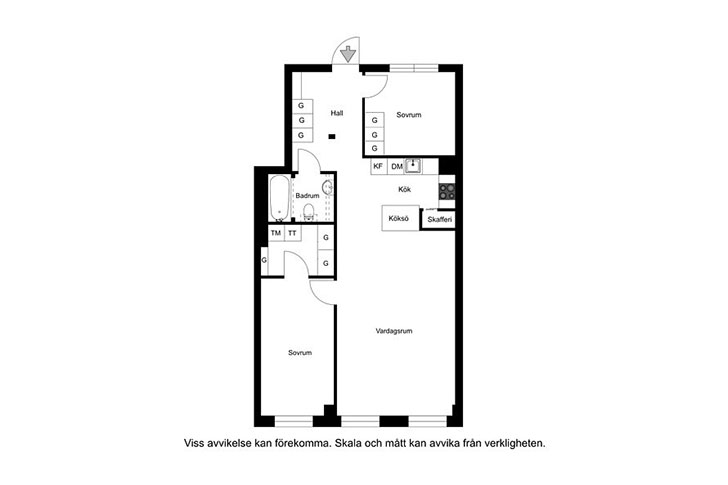 斯德哥尔摩旧工厂变身现代宽敞公寓-18
