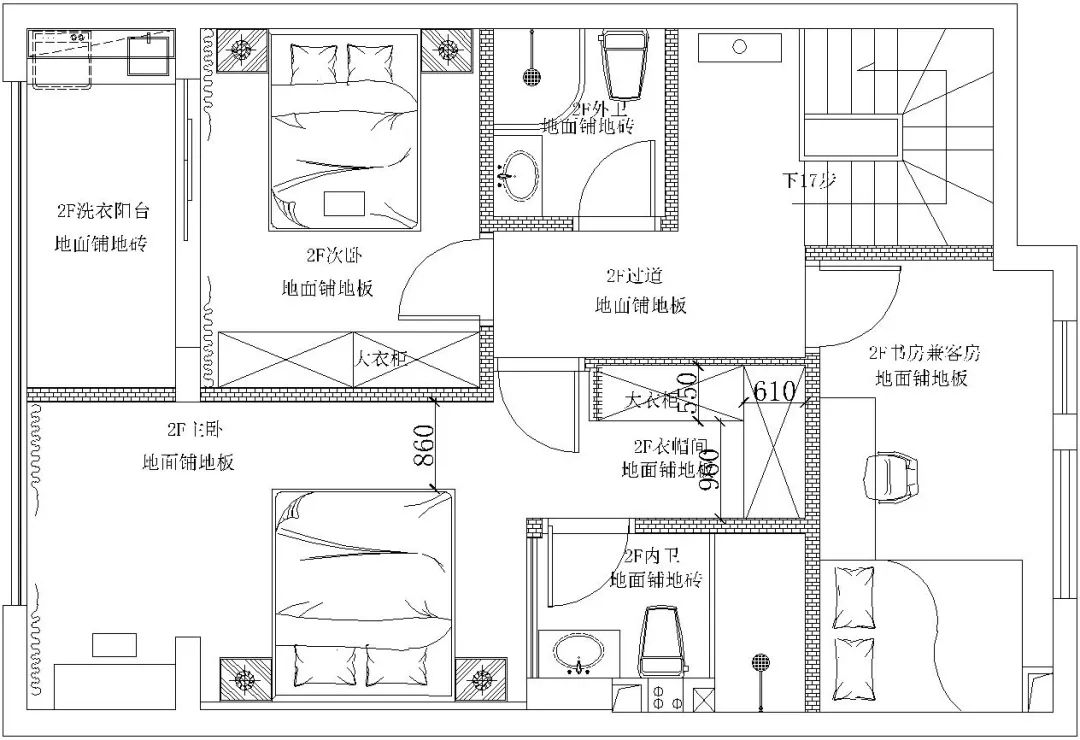 月亮湾沁园 150㎡现代极简设计丨格堂装饰-85