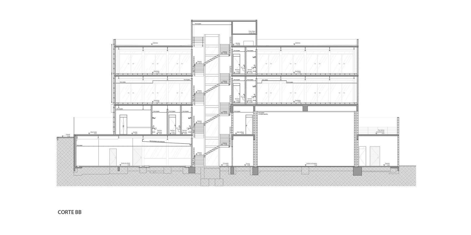 巴西 Fabrika Filmes 总部共享空间设计-98