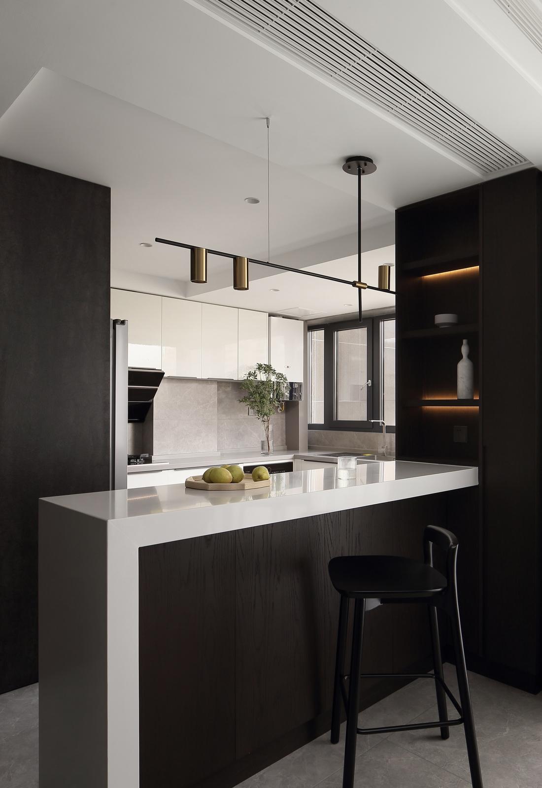 张剑男DESIGN丨平层丨张剑男：扬州 现代风格私宅-3