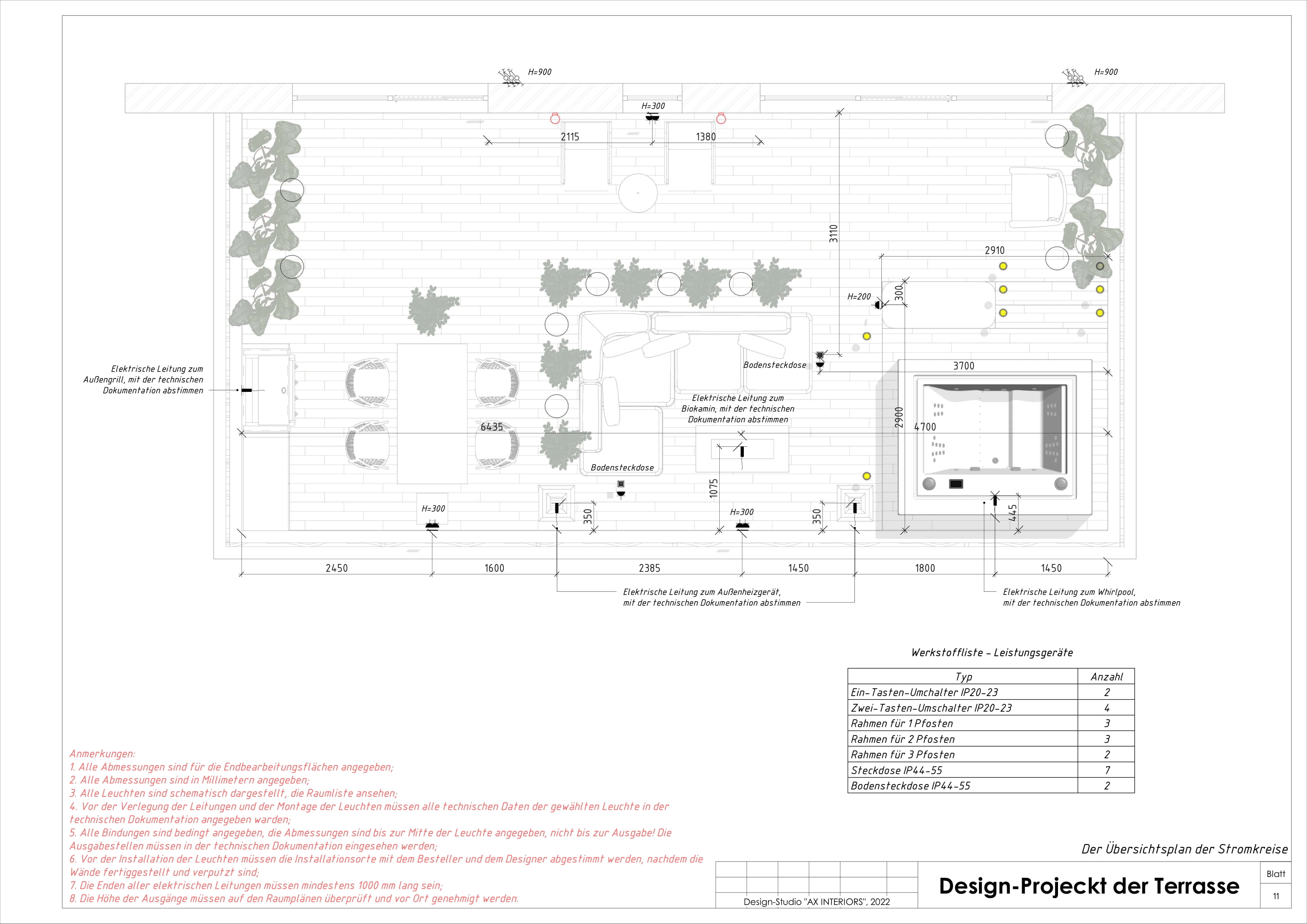 Drawings of an apartment in Germany-41