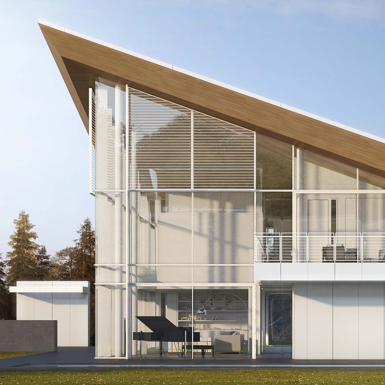 Richard Meier - Partners Designs Two Villas for Ground-35