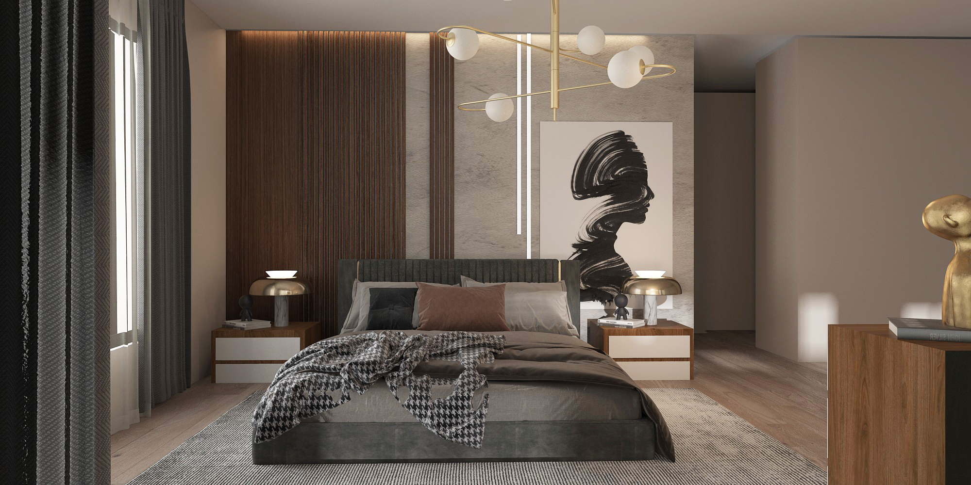 bedroom design and home office-5