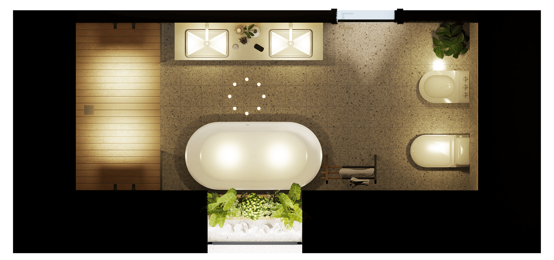 Where Stone Meets Comfort: A Master Bathroom Renovation-4