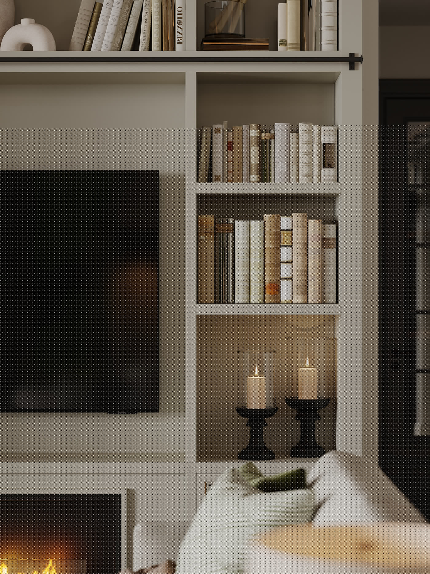 复古绿高级轻奢空间！-6