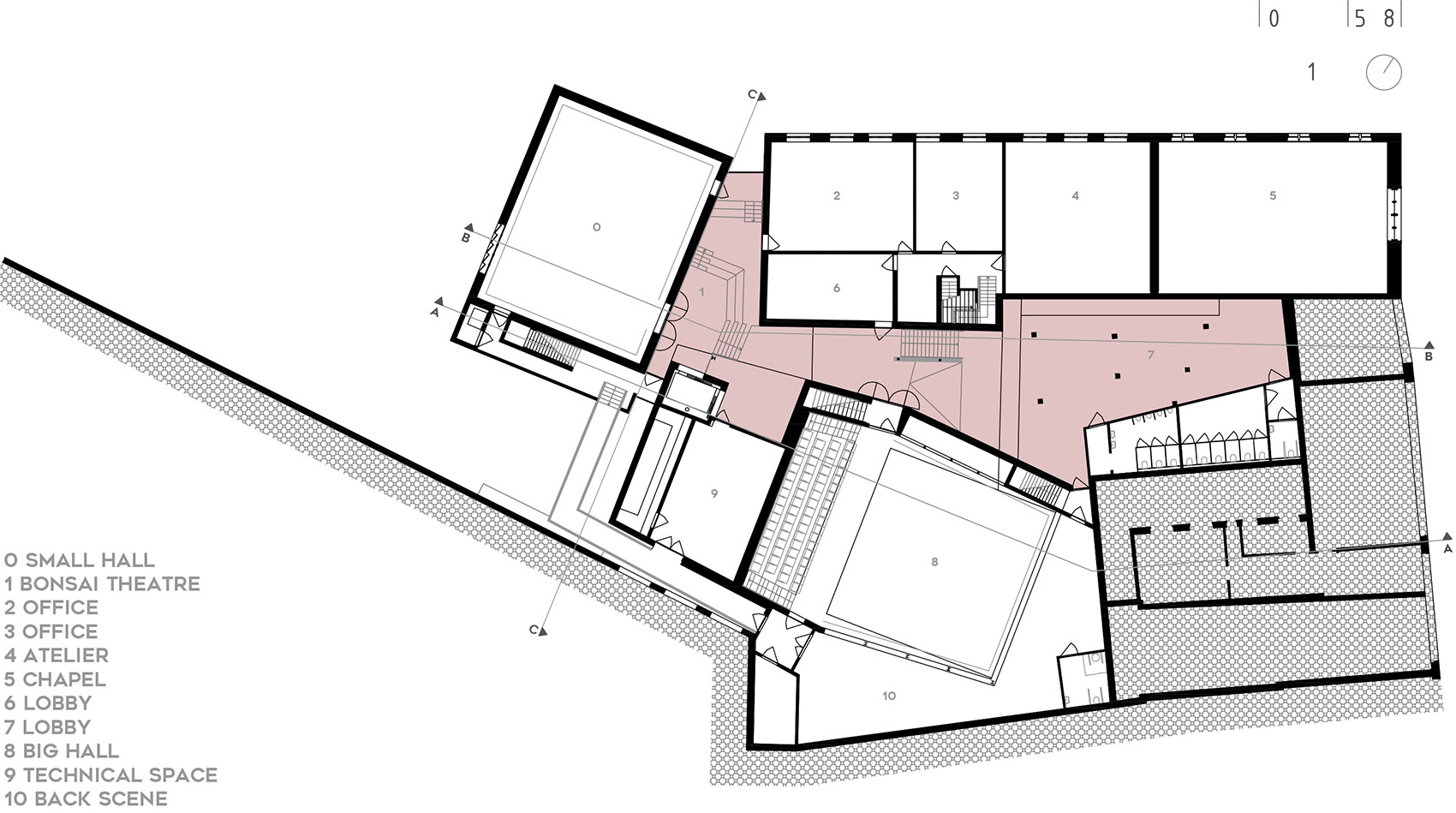 古建之间微妙的改建 & 比利时梅赫伦The MOON剧场 / import.export Architecture-55