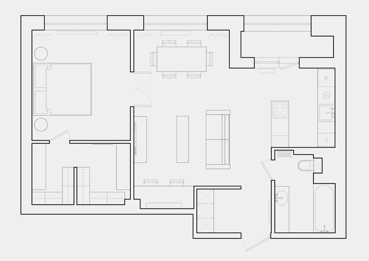 俄罗斯 204㎡简约住宅丨Antwe-91