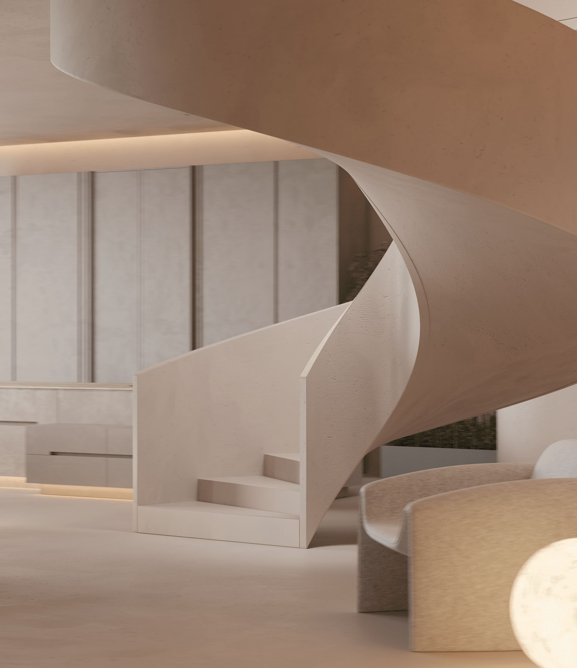 浅色系别墅设计 每一处的设计都是范本！-0