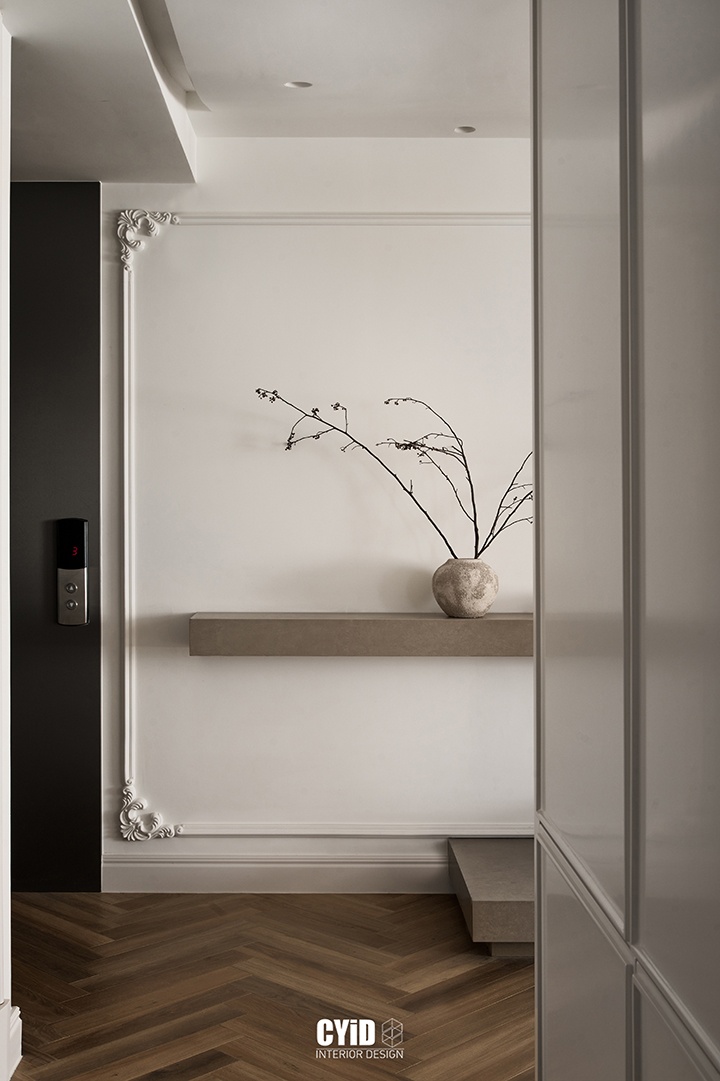 落于首都排屋的现代法式丨中国北京丨辰佑设计,颜青软装-13