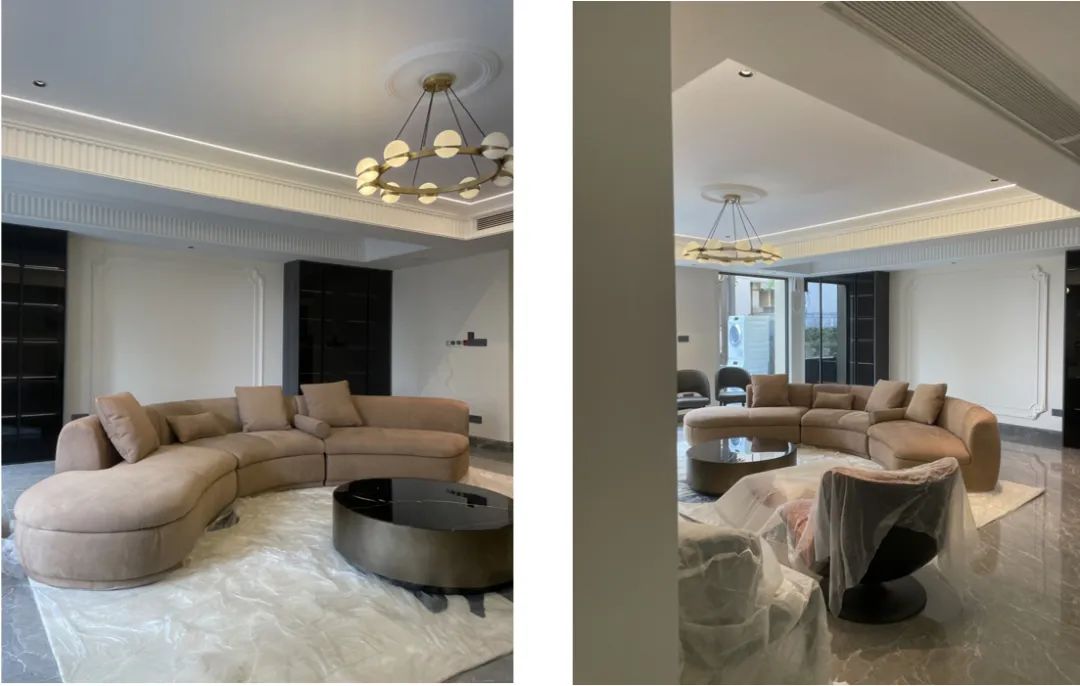 重庆渝北区现代法式别墅设计丨中国重庆丨恺悦陈设,KD室内设计第一设计中心-74