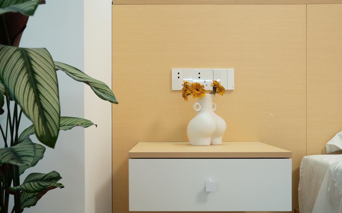 日式原木风超强收纳 140m²婚房设计-40