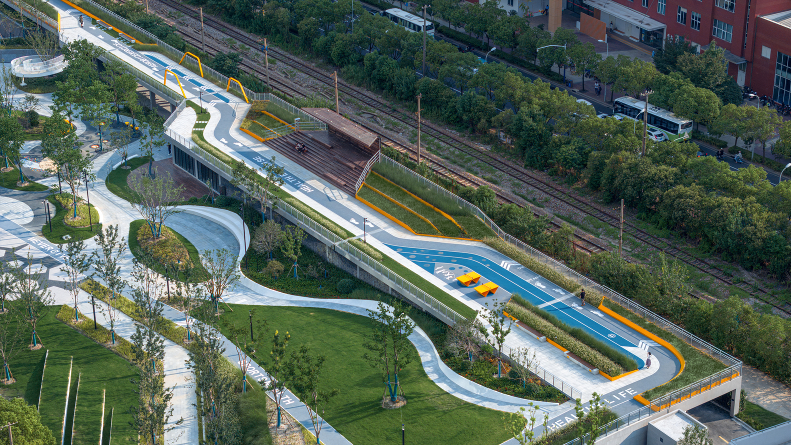 上海新地平线高地公园市民中心丨中国上海-21