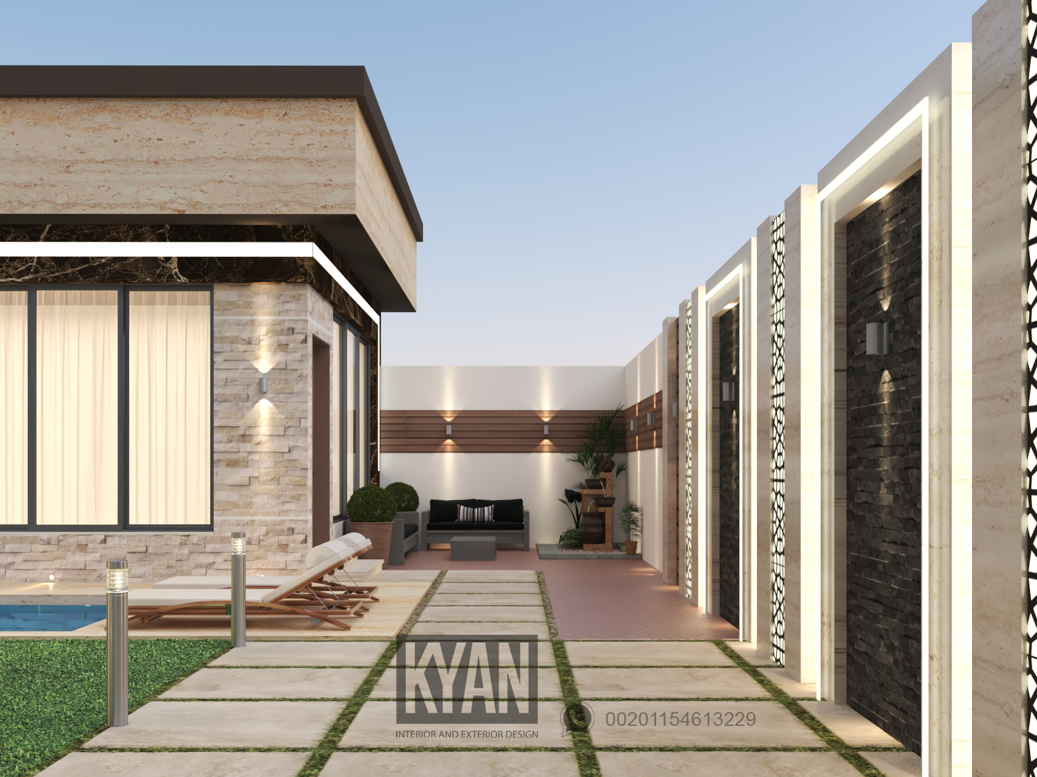 现代住宅立面设计-18