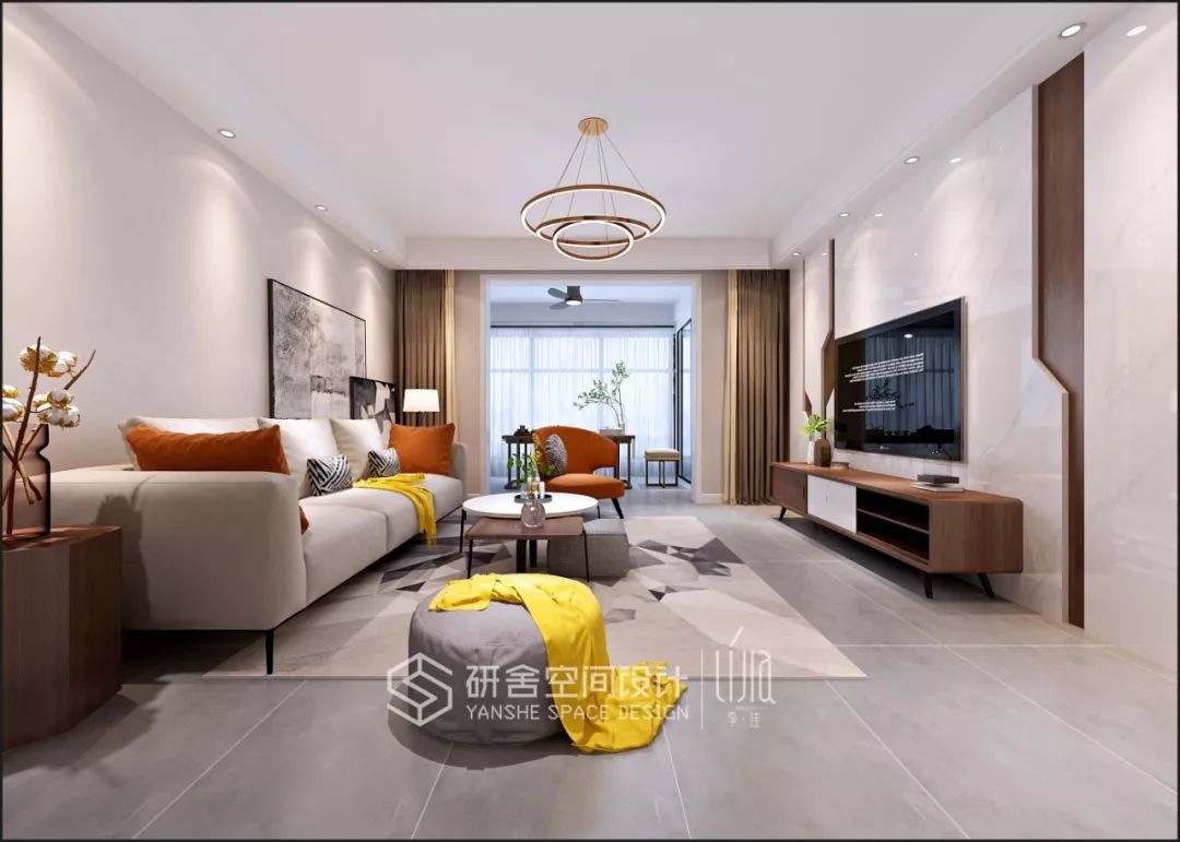 研舍.设计 | 现代风格“灯火”温暖呈现-26