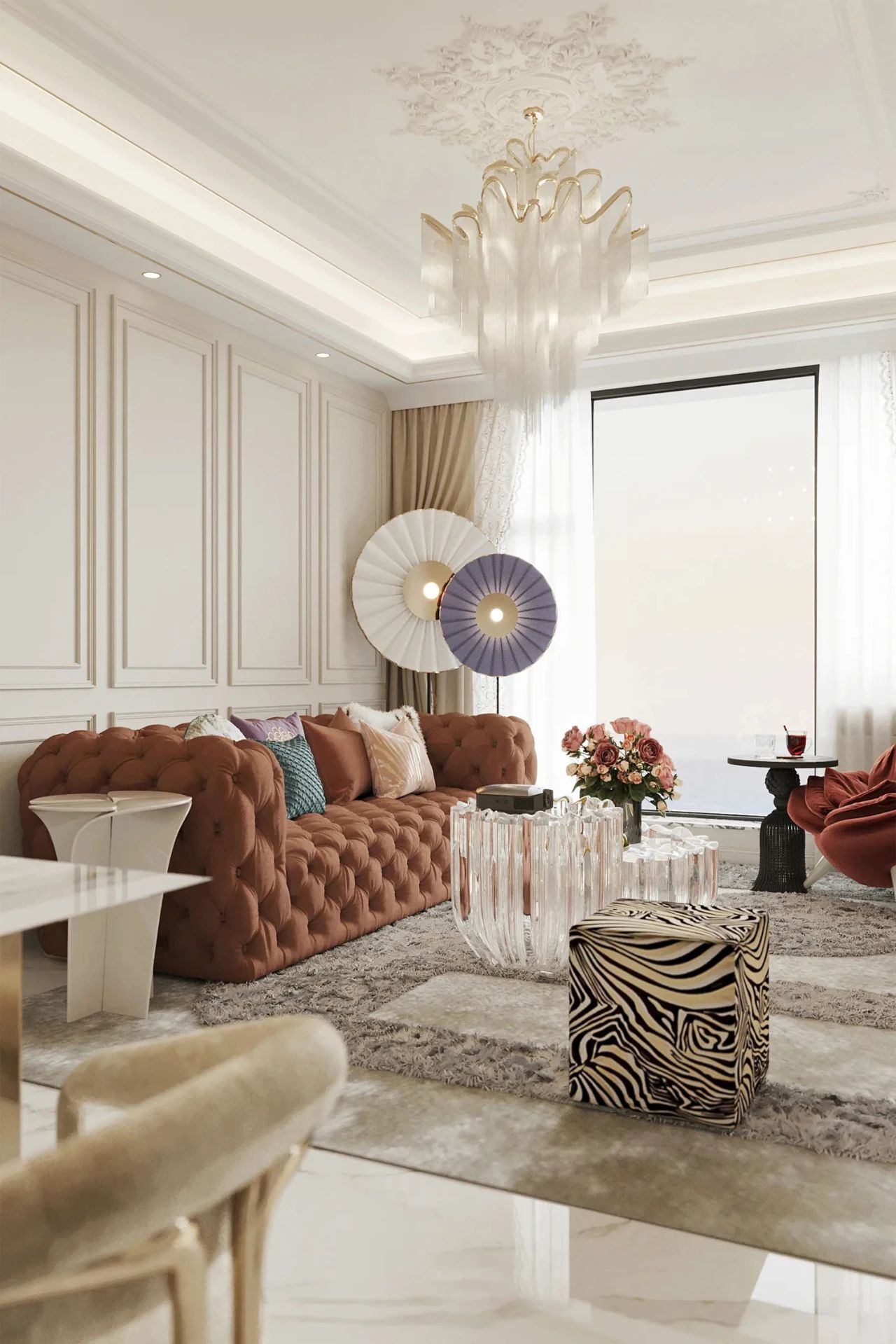 魔方空间丨上海256m²宝格丽公寓丨中国上海丨魔方空间设计-4