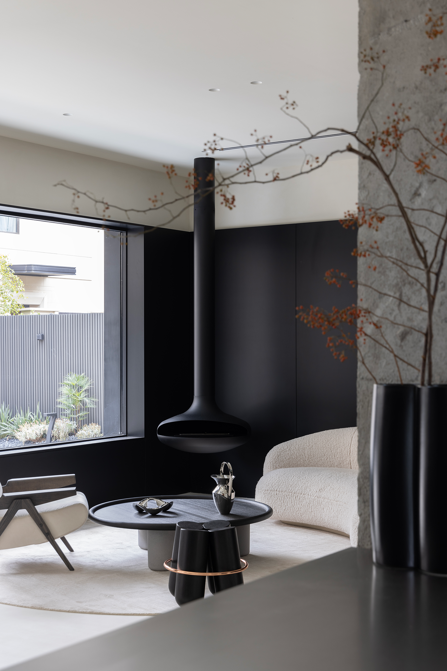 混凝土的诗意丨中国上海丨空间设计是合设计,软装设计珊瑚居艺术空间Corallo Casa-14