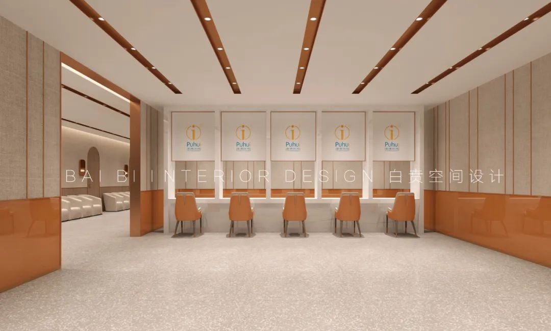 白贲设计新作 | PUHUI 健康体检空间 | 温暖放松的疗愈环境-14