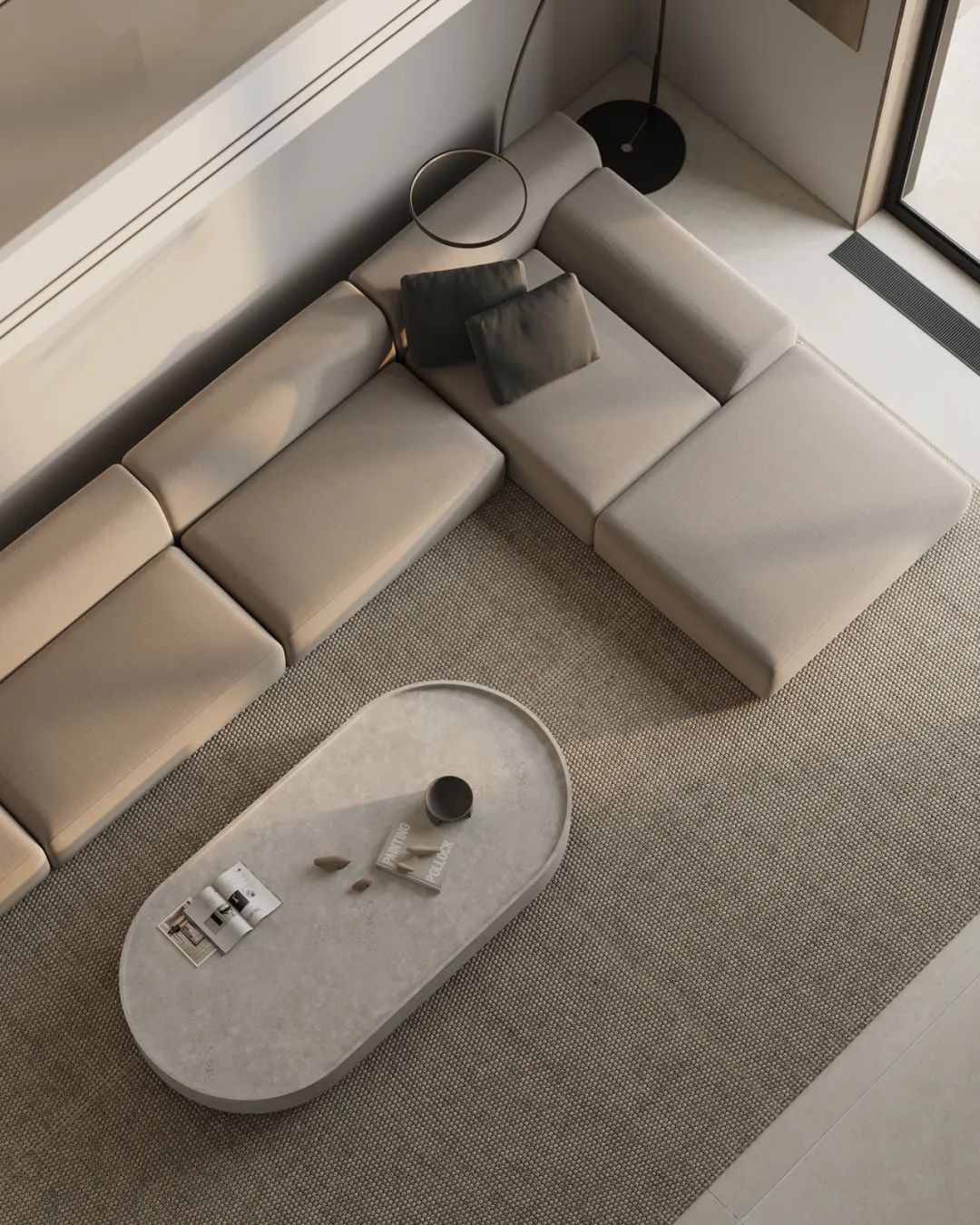 VANILLA LATTE 私人复式住宅丨美国纽约丨Tetiana Aleksandrenko-0