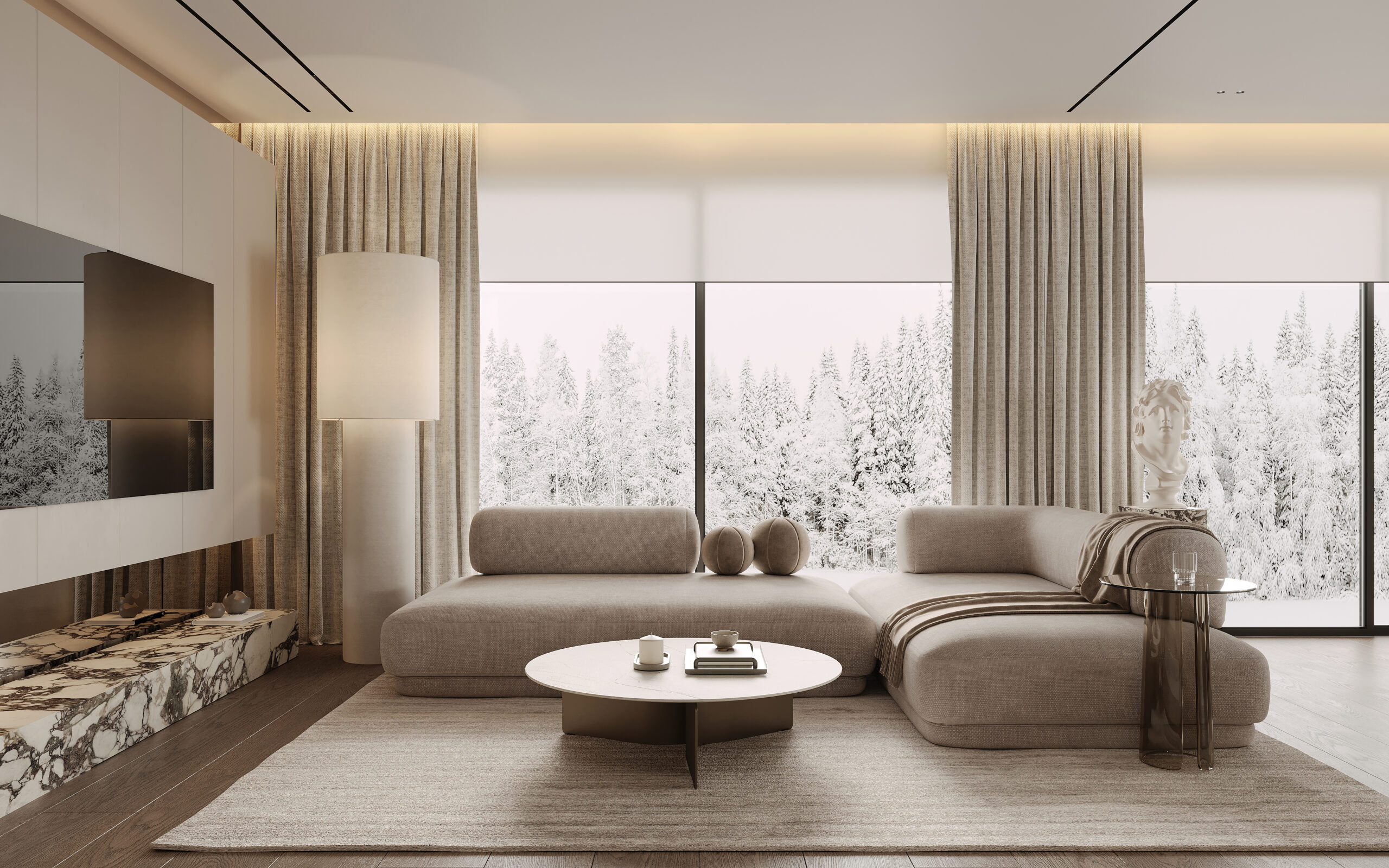 奢华；豪华（在一些语境中常与高端、奢侈相关概念搭配，因不清楚具体语境，此为较常见理解的翻译） 丨PolandKatowice丨Hedo Architects-10