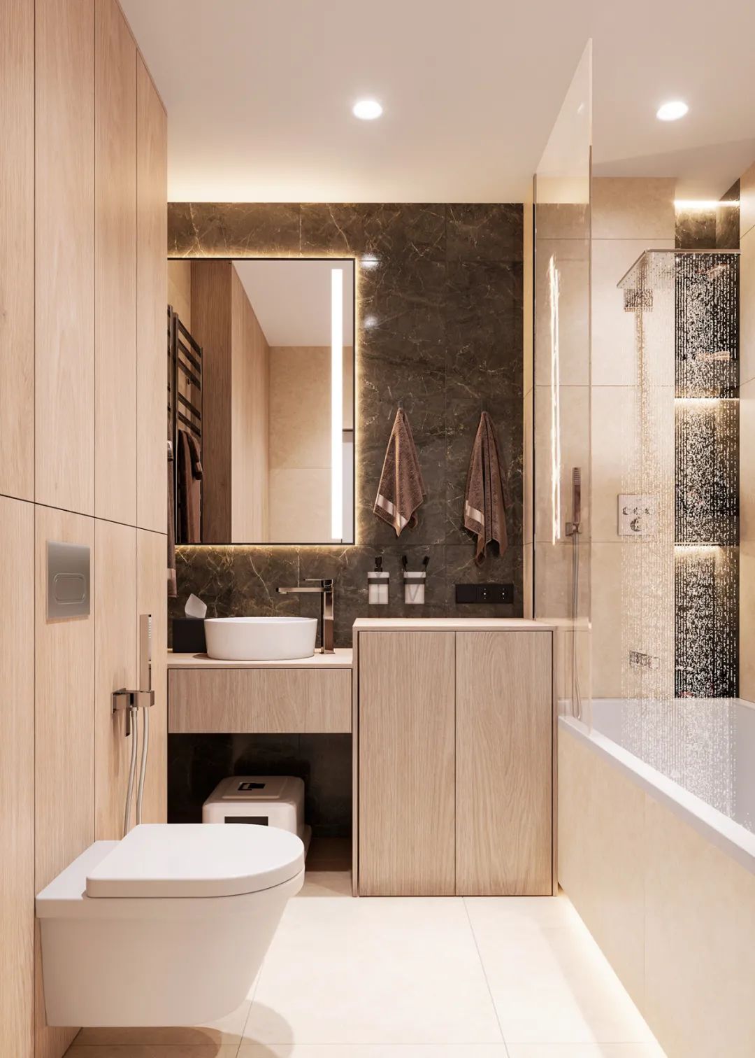 巴塞罗那 95㎡温暖柔和两居室丨西班牙巴塞罗那丨NOVOSAD ARCHITECTS-18