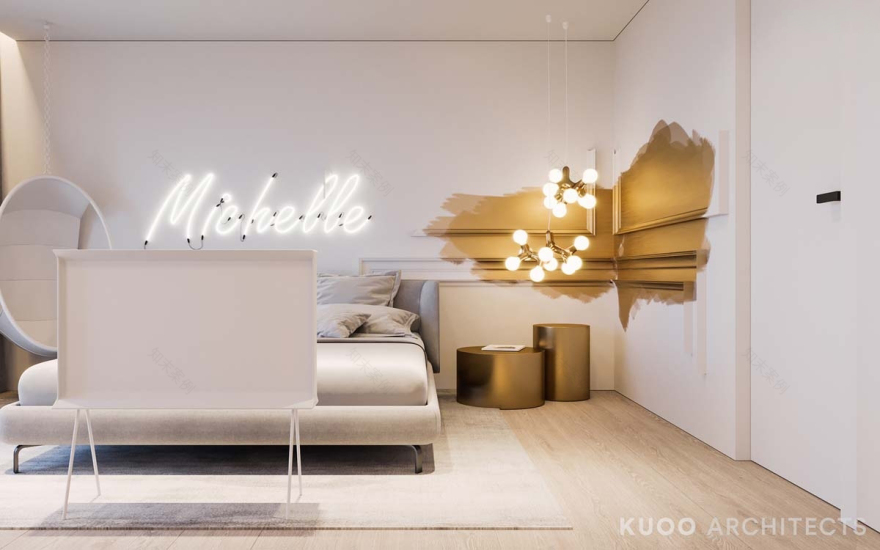 KUOO Architects设计--英国豪华与迷人的金属口音-46