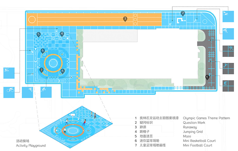 飞行棋幼儿园(上海市徐汇区科技幼儿园文定园景观提升)丨中国上海丨VIA维亚景观-67