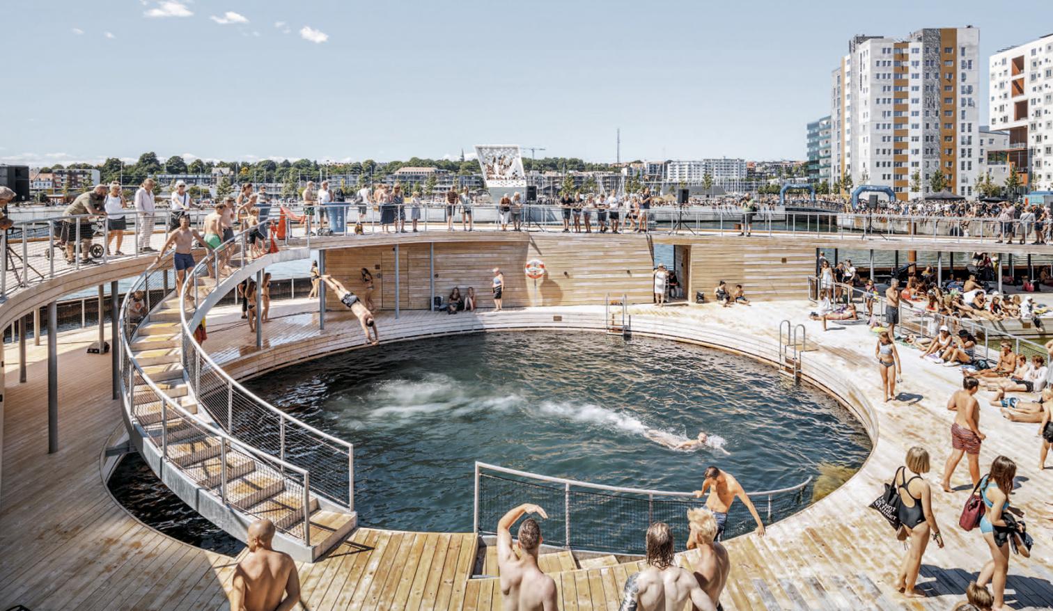 丹麦奥胡斯港的"AARhus"建筑与泳池-17