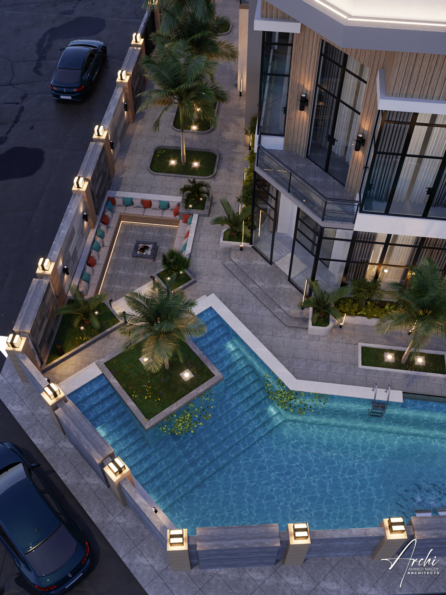 Villa's Landscape & Façade Design-3