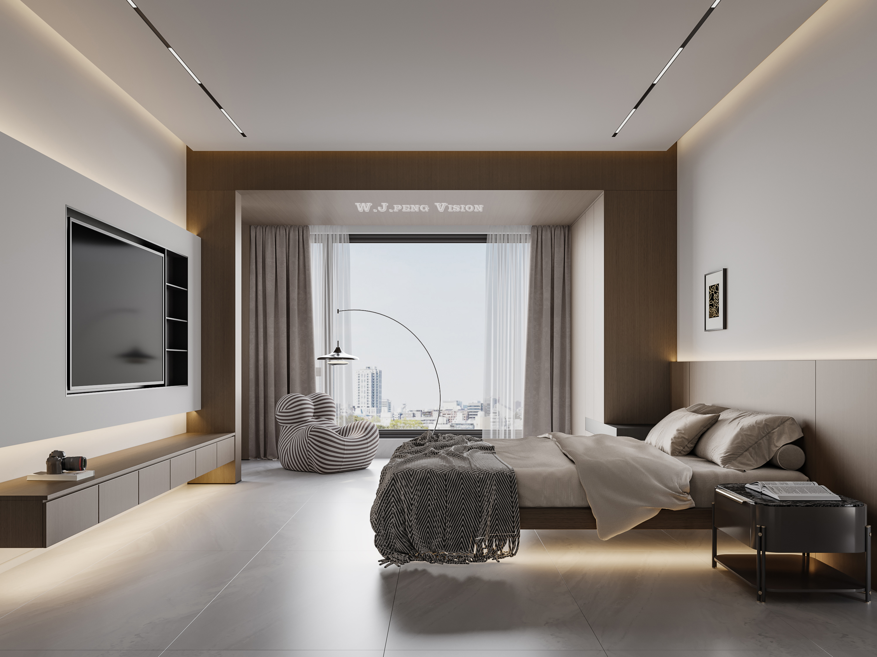 现代极简风室内设计-12