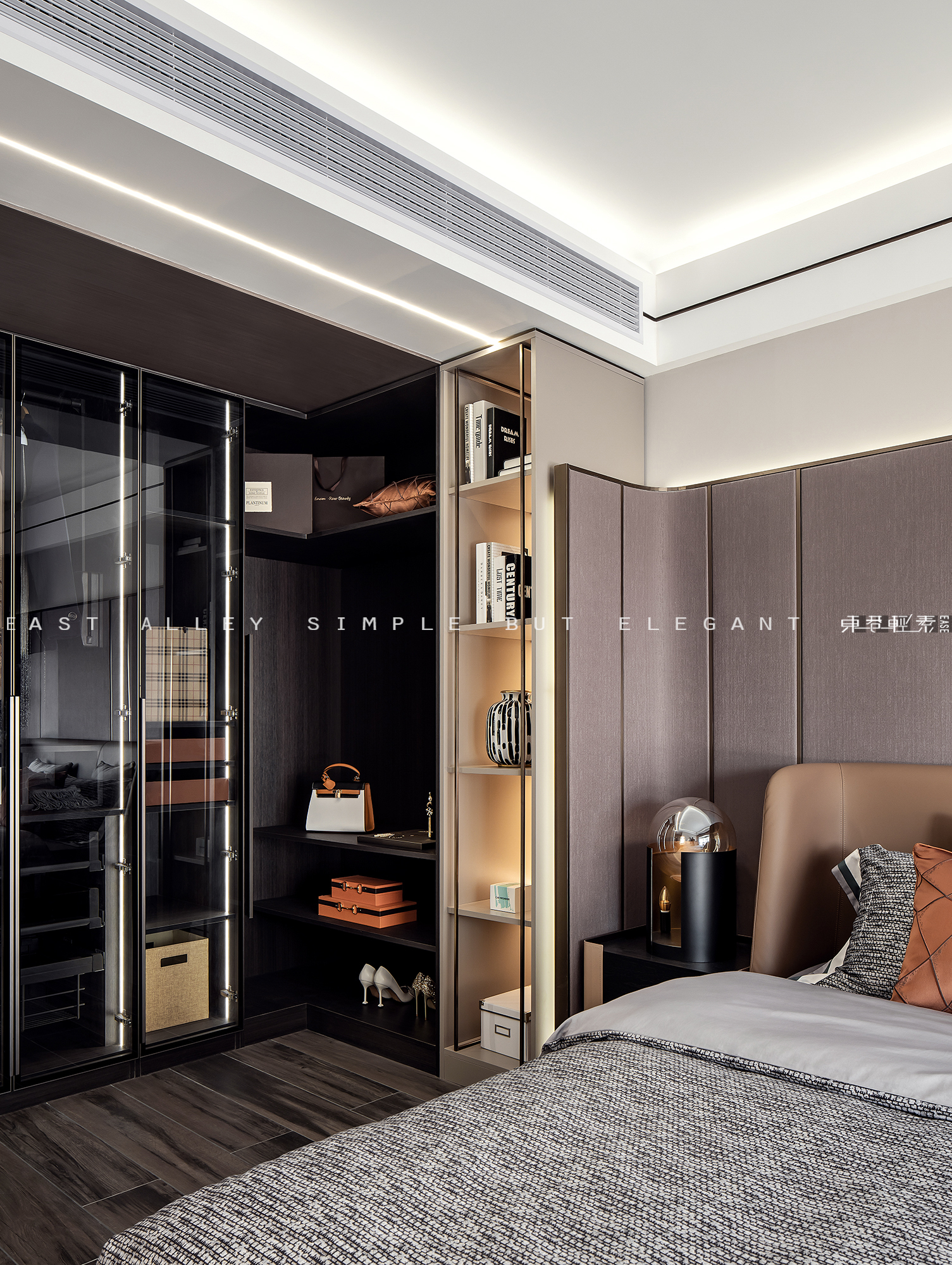 EASE 东巷轻素 |山水江南样板间：三米八深蓝-63