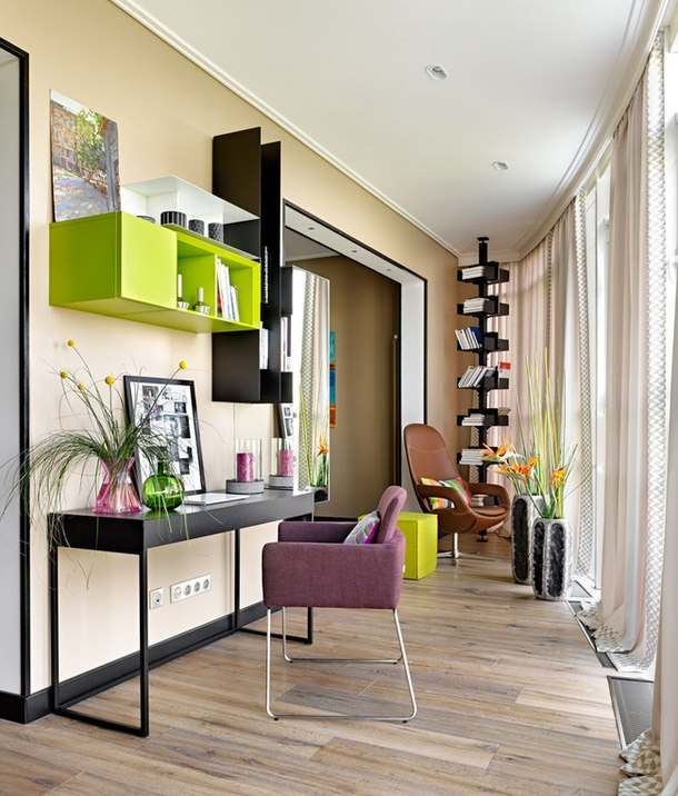 90平方米两居室公寓室内设计-13