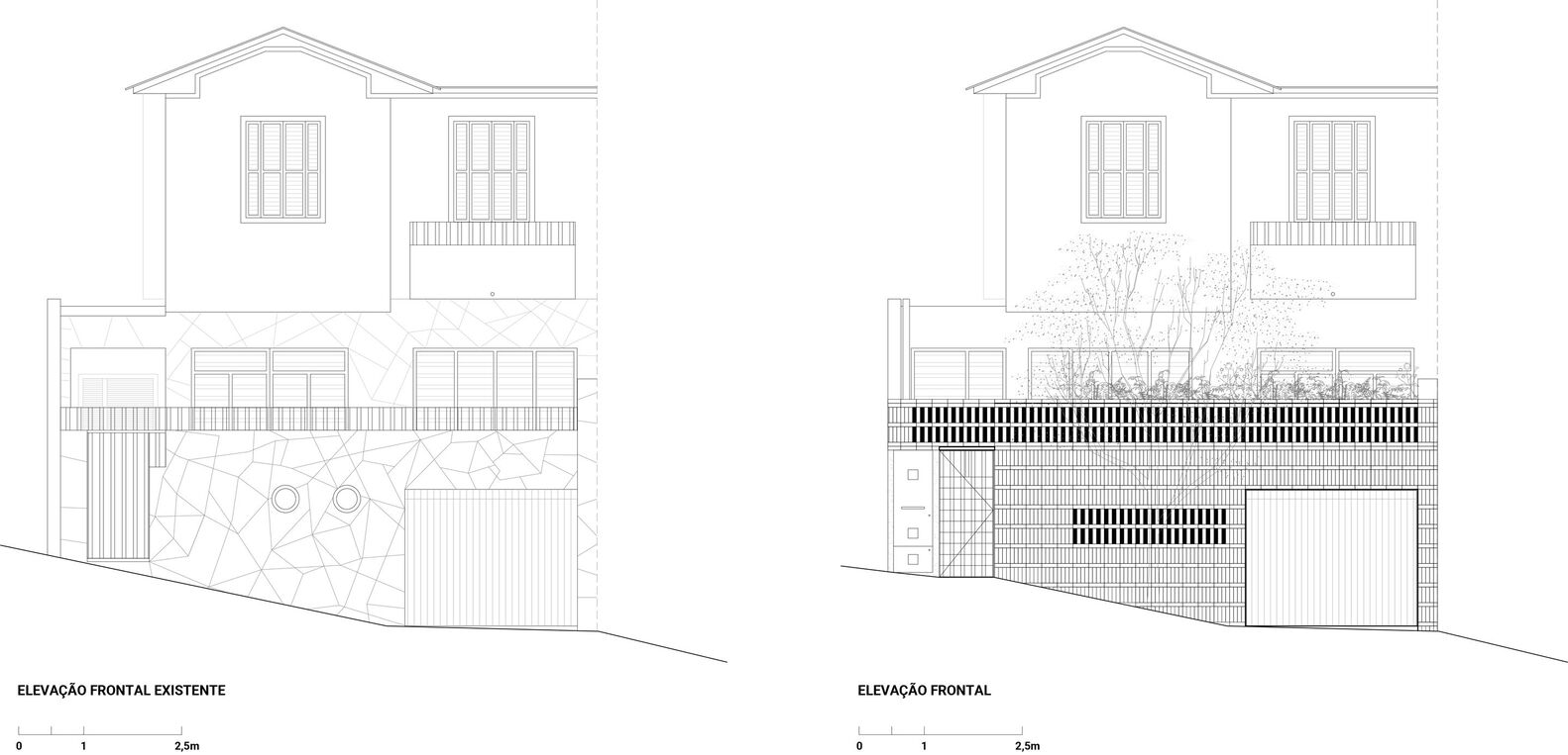 巴西 Apiacás 街道住宅翻新丨巴西圣保罗丨entre escalas-43