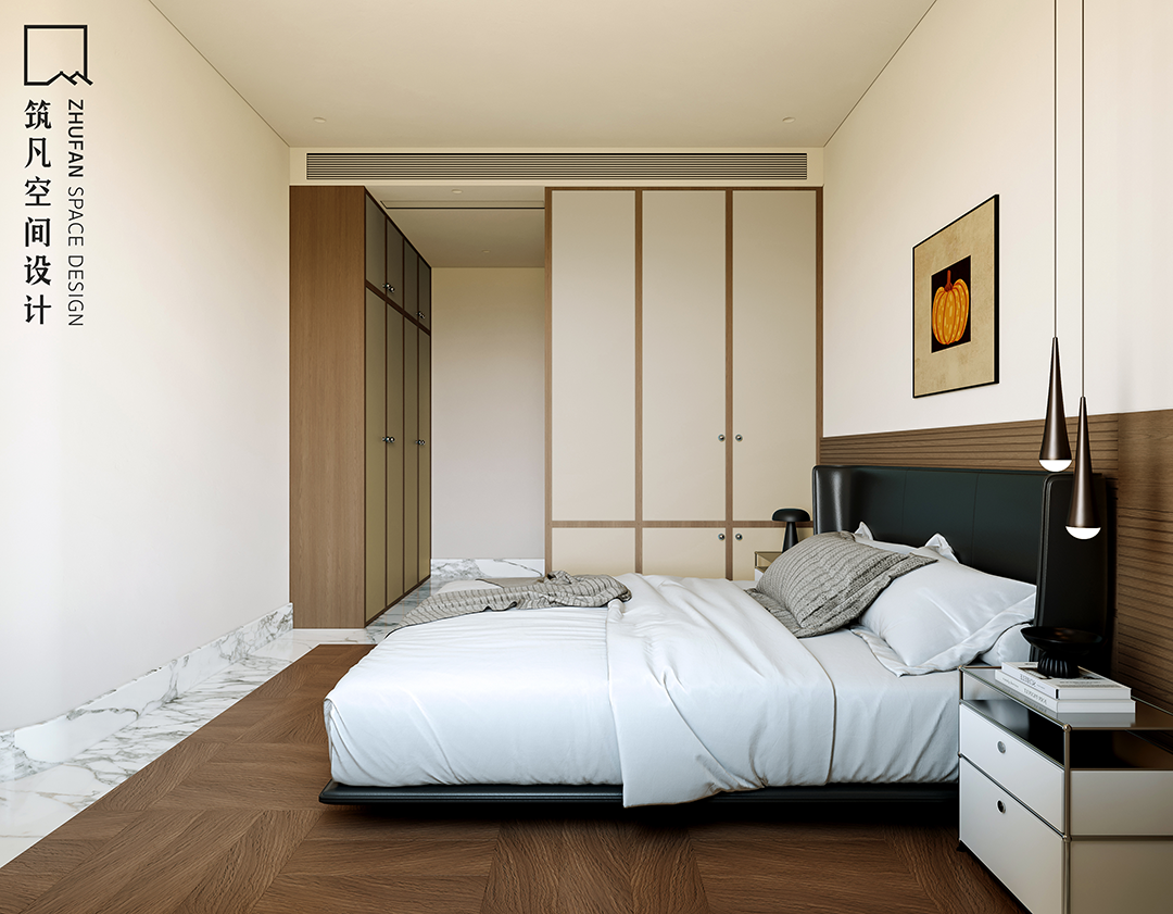 首发|筑凡设计沉稳克制精致空间里的四季浪漫-98