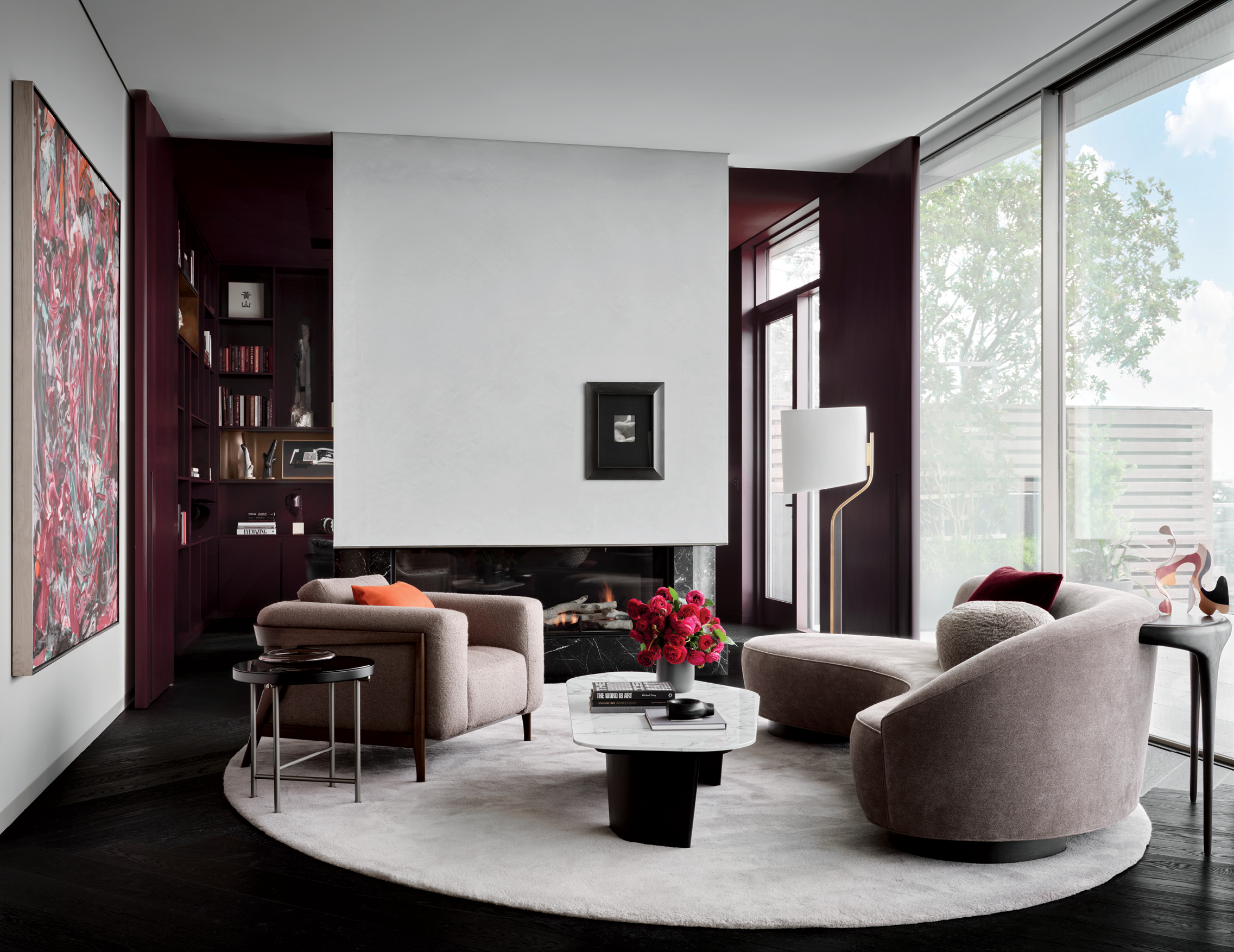 大胆的湾区联排别墅室内设计-1