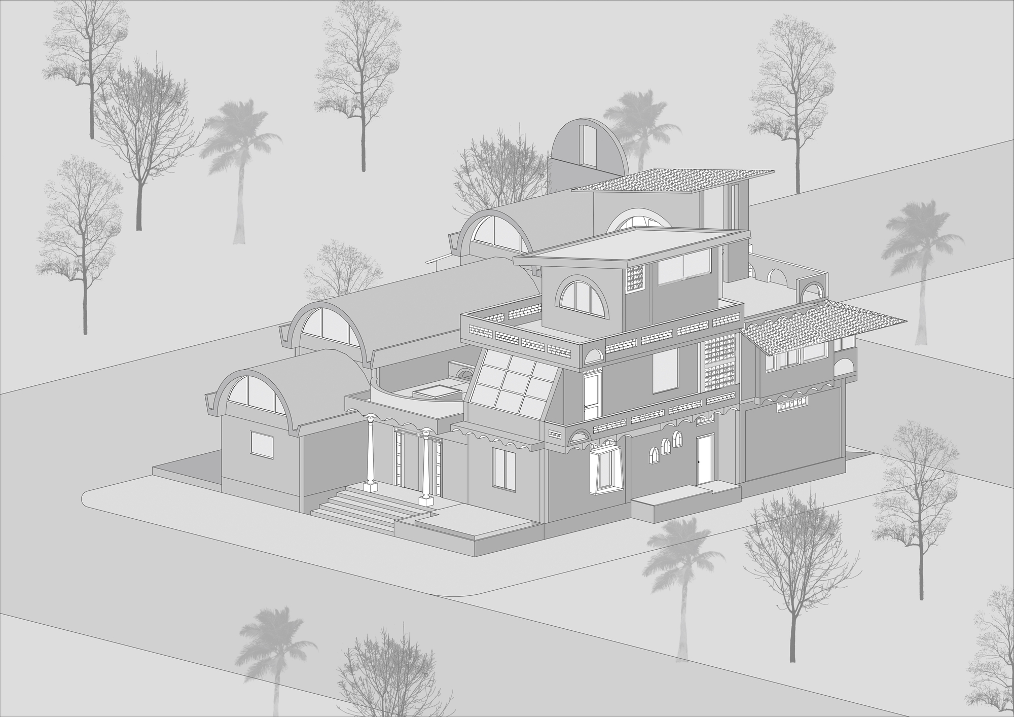 奥尔瓦伊拉姆住宅丨印度丨Iki Builds-63