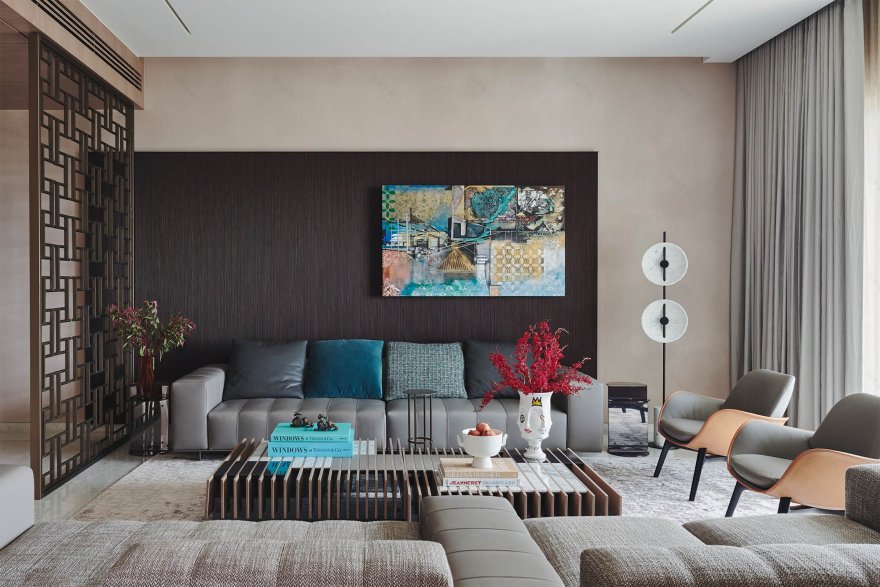 孟买不拘一格的复式住宅丨印度丨Hiral Jobalia Studio-0