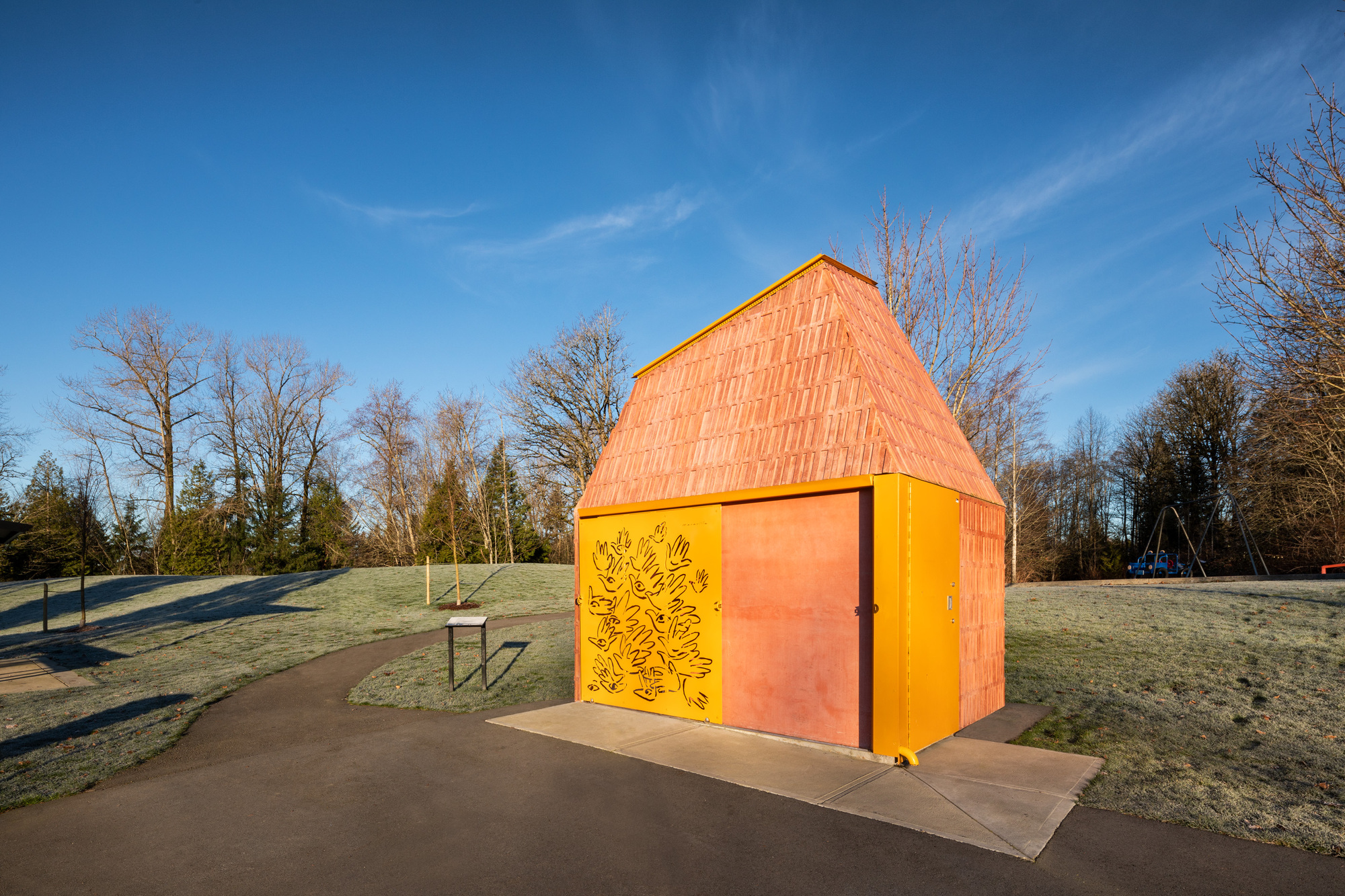 萨里公园洗手间丨加拿大丨JIM Architecture-34