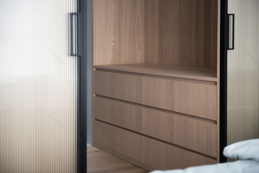 现代精致木质感的住宅-63