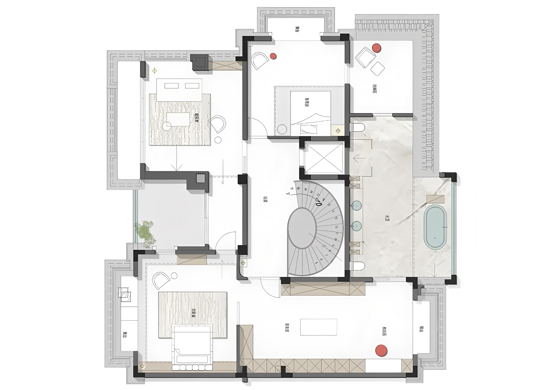 浙江义乌绿谷云溪1000m²丨中国浙江丨川行空间设计-75