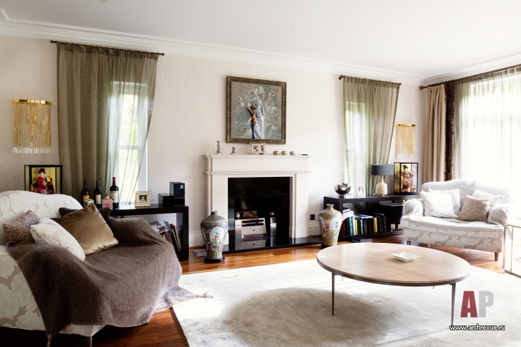 伦敦郊区住宅室内装饰项目丨英国伦敦丨Абрамов Константин,Воронцова Ирина-15