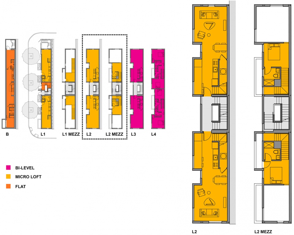 费城 XS 住宅楼 | 城市遗留空间的再生与激活-37