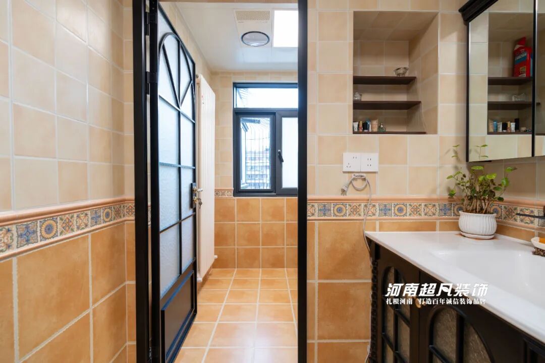 完工首发丨管城区金城街30号院，123㎡老房翻新，美式复古设计，优雅低调绽放-201