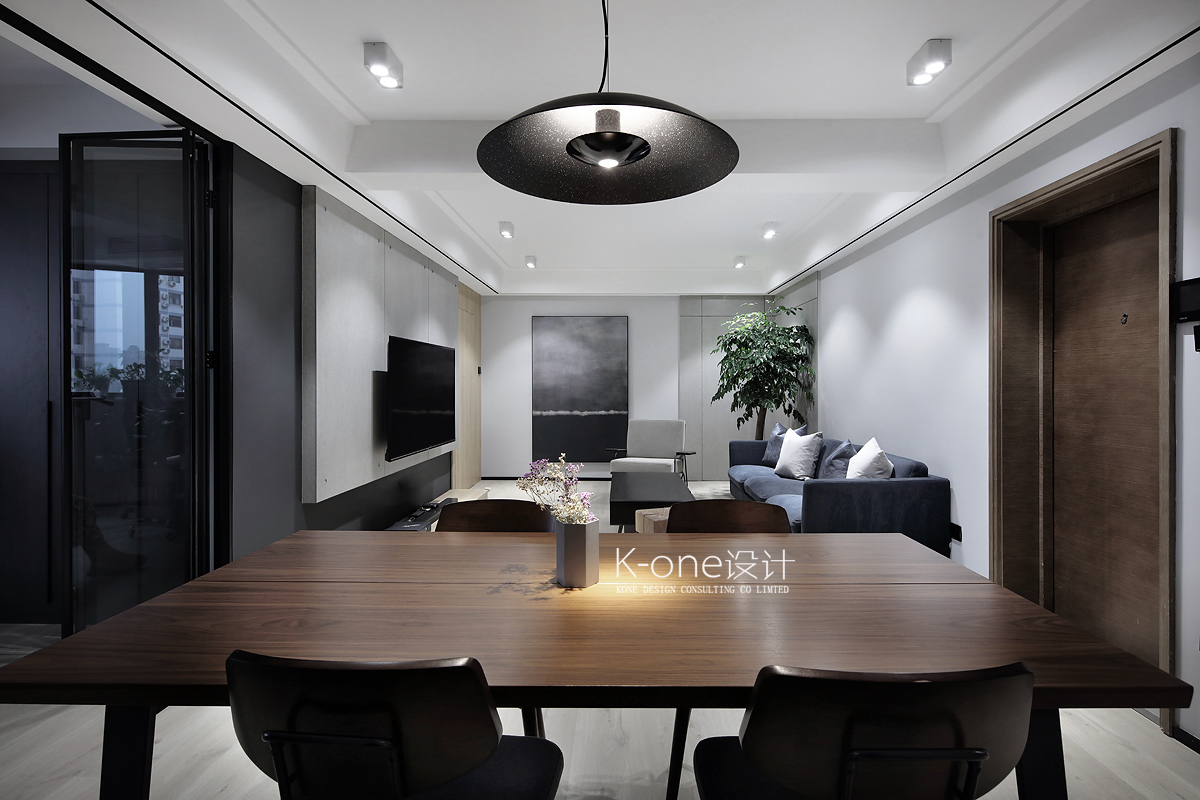 光影之间,现代简约的 141 平米三居室设计-19